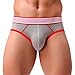 NEARTIME Men's Underwear, Mens Low Waist Boxers Briefs Men Underpants Soft Shorts (L, Gray A) …