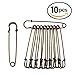 Coolrunner Bronze Safety Blanket Pin 10pcs