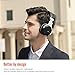 Bluetooth Headphones, Meidong Lightweight Wireless Headphones with Microphone Hi-Fi Sound Deep Bass Headsets Over Ear, Comfortable Protein Ear pads, 30 Hours Playtime for Travel Work TVthumb 4