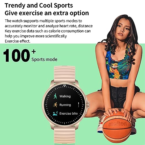 Smart Watch for Men Women with Bluetooth Call, HD Fitness Activity Tracker with 111 Sport Modes,Voice Assistant IP67 Waterproof Smartwatch with Blood Pressure Sleep Monitor for Android and iPhone