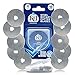 10-Pack of 45mm Rotary Cutter Blades - Fits Olfa and Fiskars Rotary Cutters - Cuts Quilting Fabric, Leather, and More!