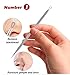 Blackhead Remover, Wewdigi 7-PCS Pimple Comedone Extractor,Blackhead Whitehead Blemish Acne Zit Removal Tool for Risk Free Nose Face (Sliver)