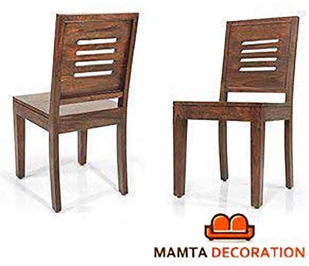 Mamta Decoration Solid Sheesham Wood Dining Balcony Chairs For