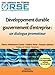 Développement durable et gouvernement d'entreprise : Un dialogue prometteur by