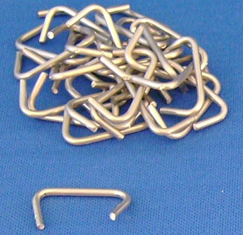 1lb (approx. 500-600 rings) 3/4" Galvanized Hog Rings