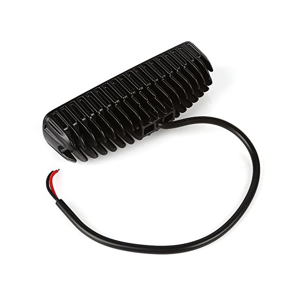 LTC-2-Pack-Black-Spreader-LED-DeckMarine-Lights-for-Boat-Flood-Light-12V-18W