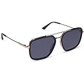 DIFF Jordan Designer Oversized Navigator Sunglasses for Women | 100% UVA/UVB Protection | Solid Frames