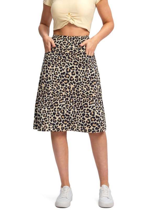 Women's Knee Length Travel Skort