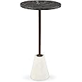 Signature Design by Ashley Caramont Accent Table, Black & White