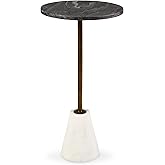 Signature Design by Ashley Caramont Accent Table, Black & White