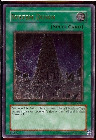Yu-Gi-Oh! - System Down (CRV-EN041) - Cybernetic Revolution - Unlimited Edition - Ultimate Rare