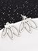 Hestya 3 Pairs Ear Jacket Stud Lotus Flower Earrings for Women and Girls (Silvery, Golden and Rose)