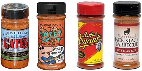 Kansas City BBQ Dry Rub Variety Pack (4)