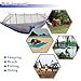 NAVESTAR Double Hammock with Bug Net, Durable Camping Hammock with Net, Comfortable & Compact for Outdoor Backpacking Hiking/Indoor Garden Yard - Gray & Navy