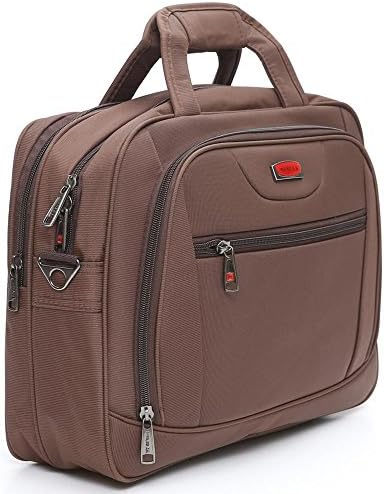 15.6-Inch Laptop and Tablet Briefcase For Laptop / Ultrabook / Tablet / Macbook / Dell / HP / Acer / Men/Women/Business, Brown
