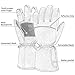 Moliter Heated Gloves, Battery Powered Electric Heat Gloves for Women and Men, Waterproof Winter Thermal Gloves, Warm Touchscreen Gloves for Outdoor Sports Cycling Riding Skiing Skating Hiking Huntin