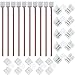 2 Pin 10mm 5050 & 5630 LED Strip Light Connectors,FSJEE 10PCS 10mm 2 Pin L Shape Solderless Connectors, Strip Jumpers for 5050/5630 Single Color LED Tape Light primary