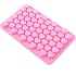 Stampo In Silicone A Forma Di Cuore Con 55 Cavità E Pipetta – Antiaderente, Resistente Da -40°C A +230°C, 18,5x12,5 Cm, Per Cioccolato E Caramelle
