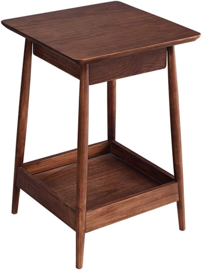 Coffee Tables WFF Solid Wood Sofa Side Table with Drawers, Living Room, Sturdy and Durable, Powerful