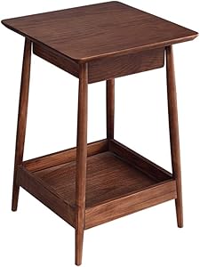 Coffee Tables WFF Solid Wood Sofa Side Table with Drawers, Living Room, Sturdy and Durable, Powerful