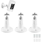 3 Pack Adjustable Camera Wall Mount Bracket for Ring Stick Up Cam,Outdoor Cam Plus,Indoor Cam,Wyze Cam Pan V3,Wyze Cam V4/V3