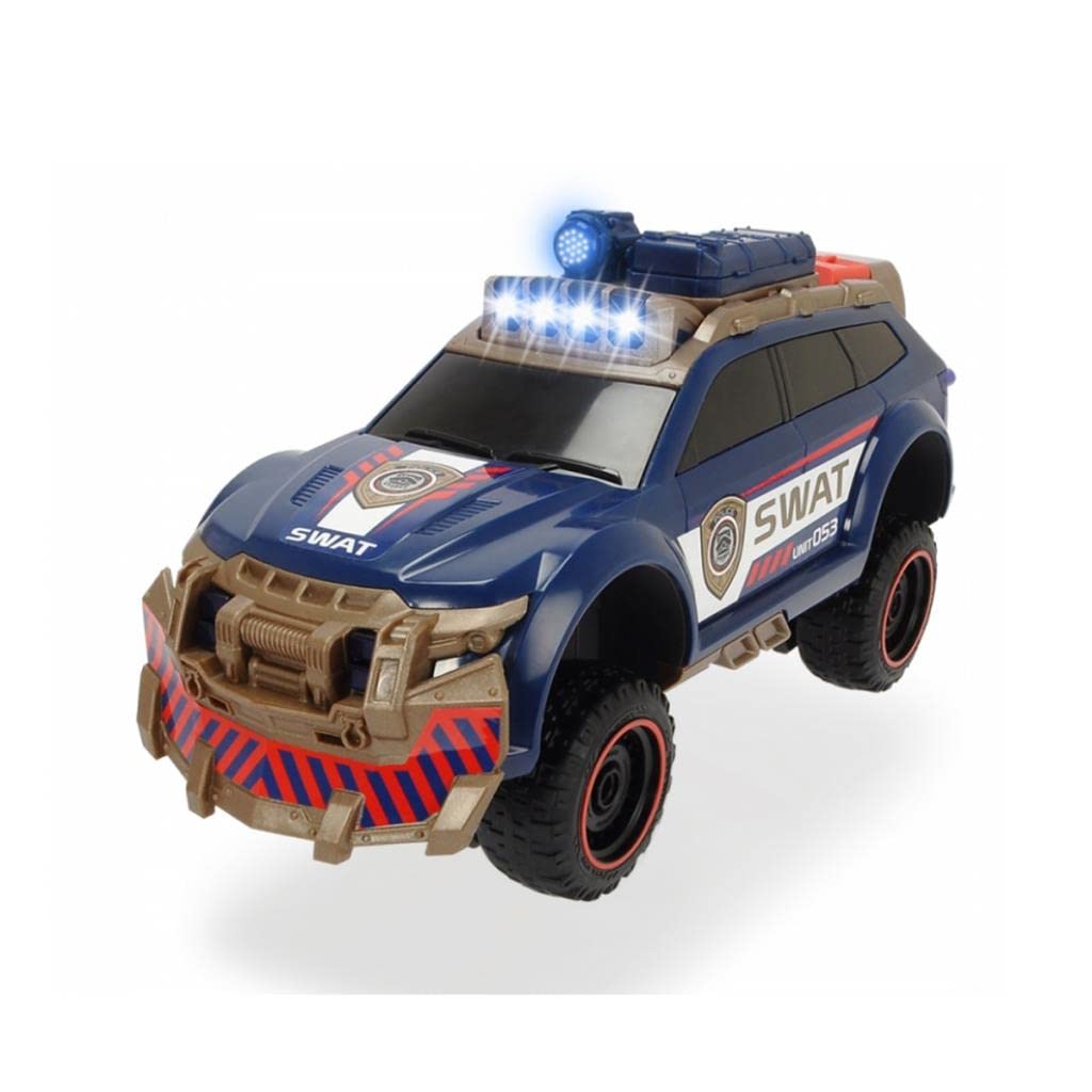 Dickie Toys 203308380 City Protector SWAT Emergency Vehicle with Transformation Function, 33 cm