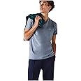 Lacoste Men's Short Sleeve V-Neck Pima Cotton Jersey T-Shirt