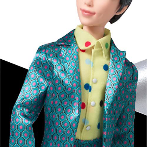 Mattel BTS 11-in RM Fashion Doll, Based on Bangtan Boys Global Boy Band, Highly Articulated Figure, Toy for Boys and Girls Age 6 and Up.