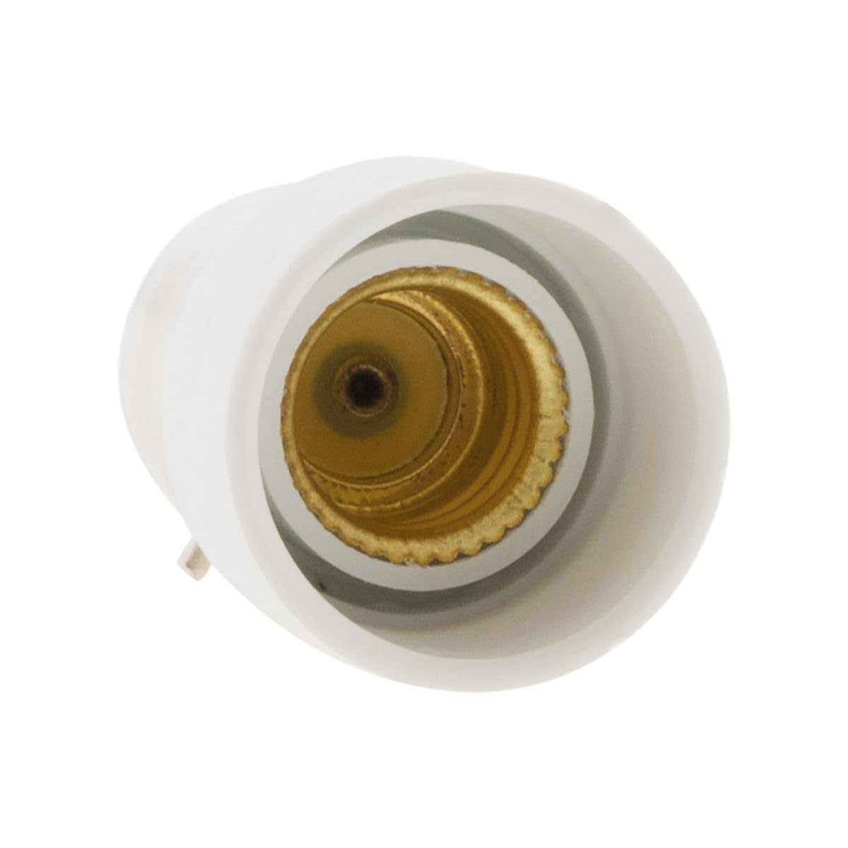 Elexity 140791 B22 Male to Female E14 Socket Adapter