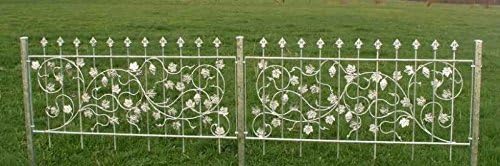 Gabella Eisenzaun Metallzaun Schmiedeeisen Zaun Bachus Z100 200 Verzinkt Amazon De Garten