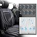 SEG Direct 3-in-1 Car Smart Seat Cushion, Cooling for Summer, Heating for Winter, Vibrating Massage for Driving, Universal 12V Output Voltage Adapter with 5 Adjustable Levels of Cooling and Heating
