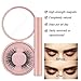 Magnetic Eyelashes, Magnetic Eyeliner With 3D Magnetic False Eyelashes Reusable Fake Eye Lashes
