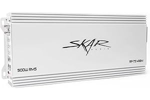 Skar Audio RP-75.4ABM 500 Watt Full-Range Class A/B 4-Channel Marine Amplifier