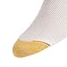 The Right Fit Novelty Men’s Long Cotton Ribbed Over-the-Calf Tube Cushion Socks: AKA Novelty Athletic Knee High Socks for Athletes and Sports Players, White, 6 Pack, 10-13