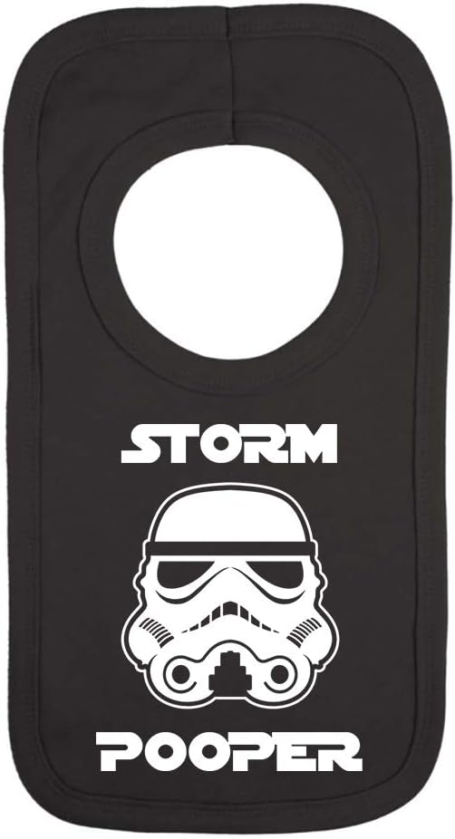 Original Stormtrooper Storm Pooper Baby and Toddler Pullover Bib