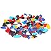 Milltown Merchants™ Stained Glass 10 lb Value Pack - Bright Stained Glass Assortment - Broken Glass for Stepping Stones and Crafts - Mixed Color Glass Coblets