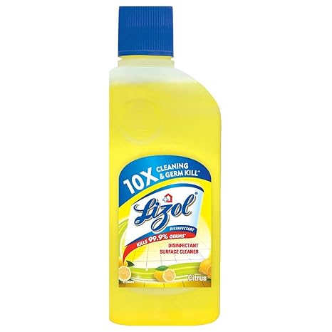 Lizol Disinfectant Floor Cleaner Citrus, 200 ml