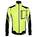 ARSUXEO Winter Thermal Fleece Cycling Jacket Windproof 14D Green Size XX-Large