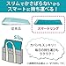 Kokuyo Campus Smart Ring Binder, A5 Yellow Green Binder Notebook Up to 25 Sheets 20 Holes Slim Binder Folder with 10 Extra Campus Sarasara Loose-Leaf Paper for Work & Study, Japan Import (RU-SP130YG)
