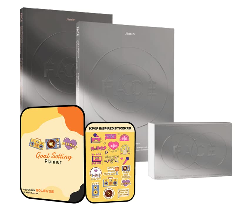 BTS Jimin Face Album [Invisible Face,Undefinable Face,Weverse Ver. Set