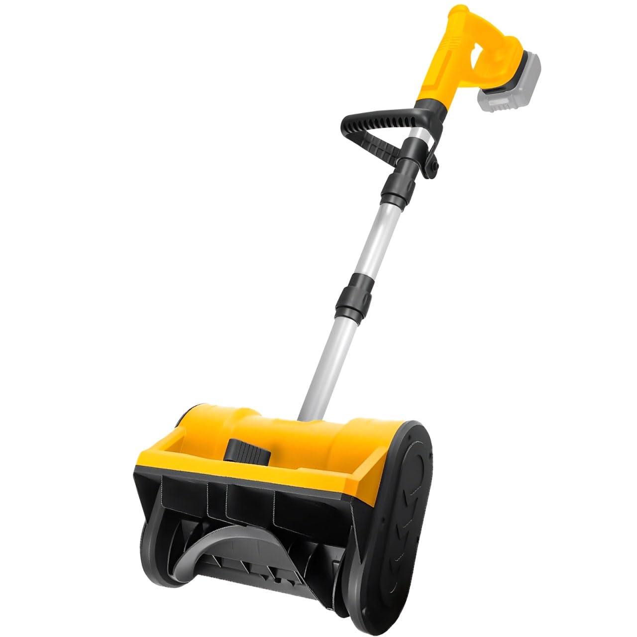 Photo 1 of Cordless Electric Snow Shovel Compatible with Dewalt 20V Battery with Brushless Motor, 10-Inch Snow Blower with Directional Plate, Width 12.5'' Depth 6'', 26 FT Throw Distance with Handle (Tool Only)