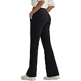 ALONG FIT Flare Leggings with Pocket Bootcut Yoga Pants for Women High Waist Flare Pants Workout Leggings for Yoga GMY Casual