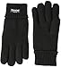 EEM women's knitted gloves, soft wool, 3M Thinsulate thermal lining, black M