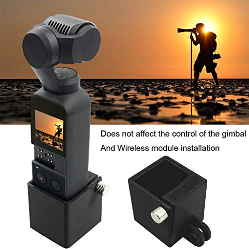 For DJI Osmo Pocket - Portable Handheld Extension Rod Selfie Stick With 1/4 Screw, lightweight aluminum alloy(stretch11.81'' ~ 36.61''),handhold comfortable rubber,for any tripod, monopod,Microphone