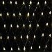 DOCHEER LED Net Mesh String Fairy Light Warm White, 9.8ft x 6.6ft 204 LEDs 8 Modes, LED Indoor Outdoor String Lights Waterproof Wedding Party Garden Room Christmas Holiday Decorative Light