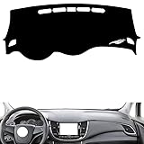 leather dash board cover mat Compatible with Chevy