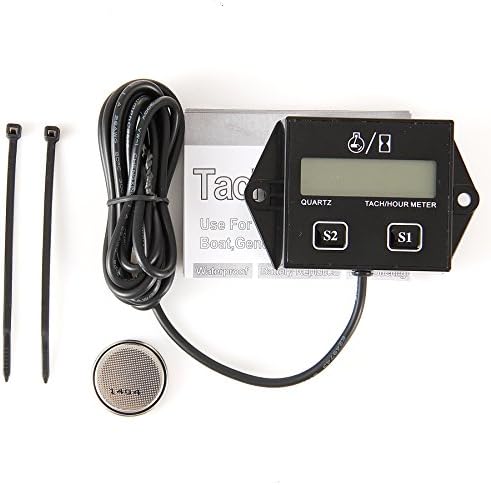 Runleader RL-HM011A Inductive tachometer with hour meter battery replaceable for all gasoline engine ATV UTV dirtbike motobike motocycle outboards snowmobile pitbike PWC marine boat waterproof - Image 5