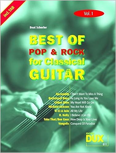 Best of pop and rock for classical guitar Clearance