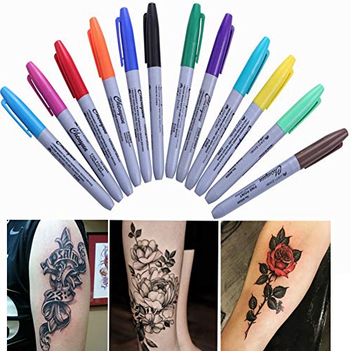 Tattoo Marker What Pens Can You Use To Draw On Skin Tattoo Stencil