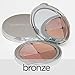 La Bella Donna Women's Vision of Mineral Lights Bronze